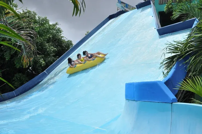 Máng Trượt Phao Ba 2