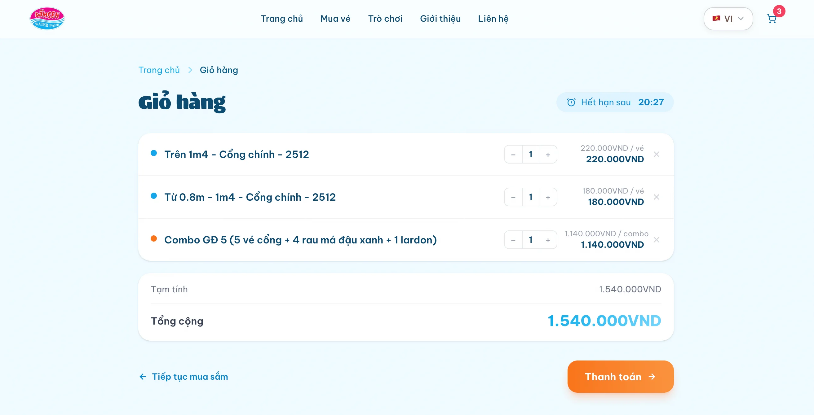Hướng dẫn đặt vé ảnh 1
