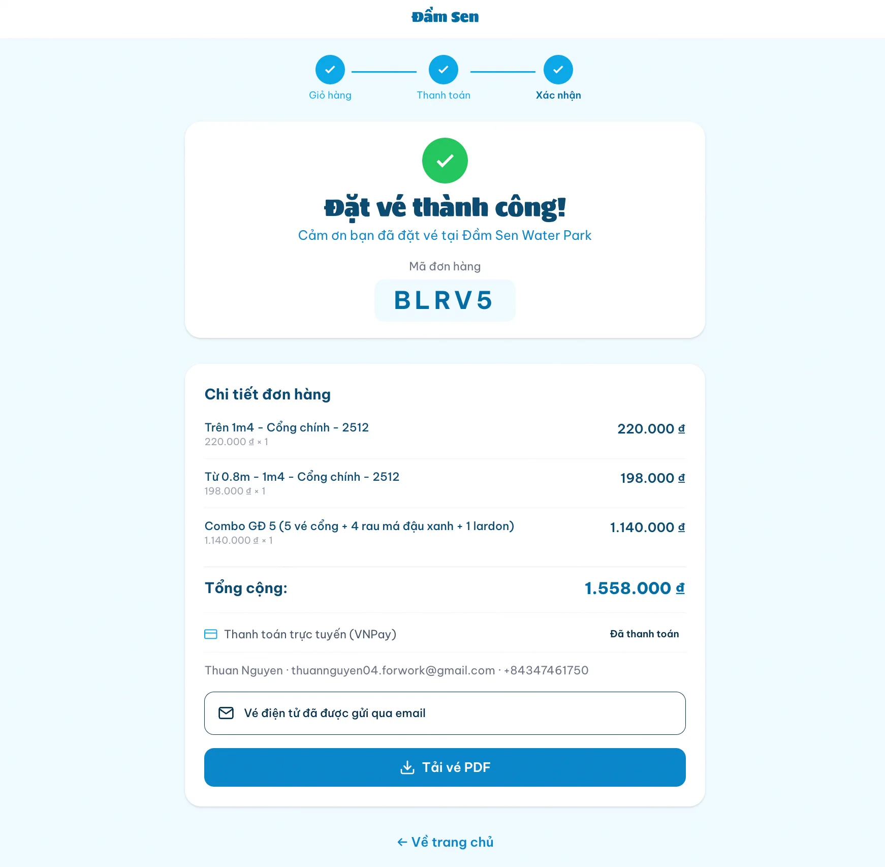 Hướng dẫn đặt vé ảnh 3